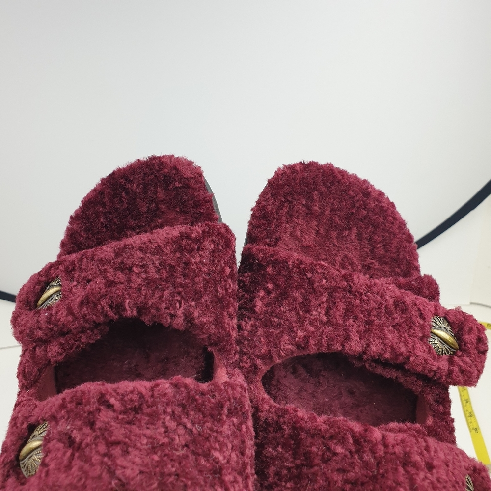 Alegria Chillery slipper cozy sherpa comfort adjustable size 42